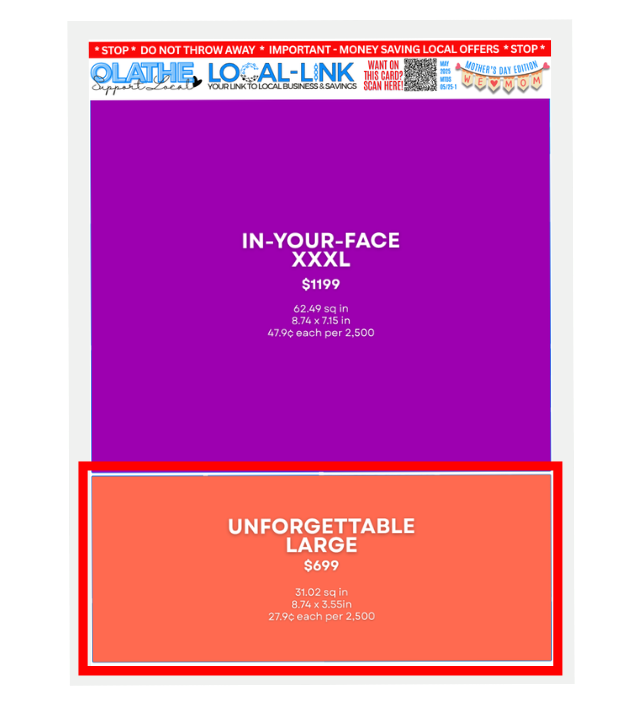 Skinny Ad Size Preview